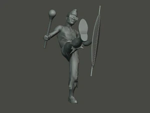 meme ata&uacute;d bailando c 015 Modelo de impresión 3D