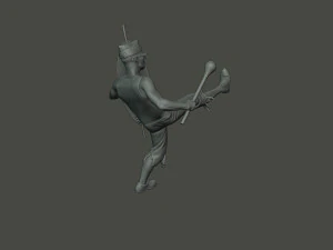 meme ata&uacute;d bailando c 015 Modelo de impresión 3D