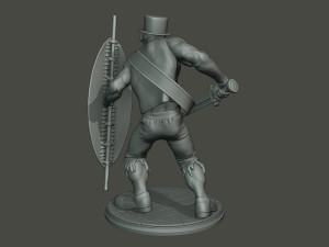 dancing coffin meme boss c 3D-printmodel