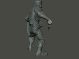 dancing coffin meme boss c 3D-printmodel