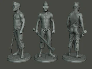 paquete de memes de ata&uacute;d bailando c Modelo de impresión 3D