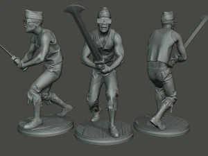 paquete de memes de ata&uacute;d bailando c Modelo de impresión 3D