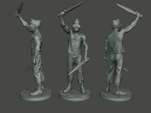 paquete de memes de ata&uacute;d bailando c Modelo de impresión 3D