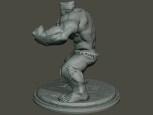 dancing coffin meme monster gulk 3D Print Model