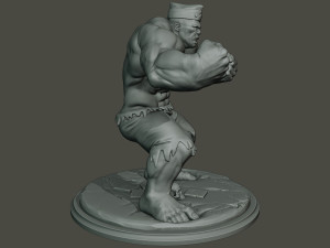 dancing coffin meme monster gulk Model Cetak 3D