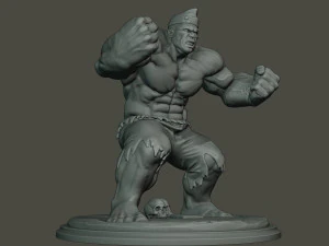 dancing coffin meme monster gulk 3D Print Model