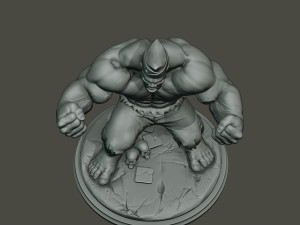 dancing coffin meme monster gulk Model Cetak 3D