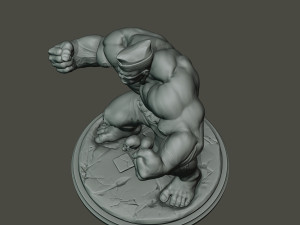 dancing coffin meme monster gulk Model Cetak 3D