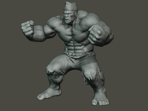 dancing coffin meme monster gulk Model Cetak 3D