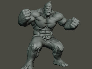 dancing coffin meme monster gulk Model Cetak 3D