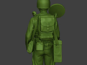 american engineer soldier ww2 stand a9 3D Print Model