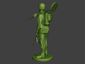 american engineer soldier ww2 stand2 a9 Modèles 3D en vedette