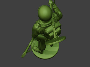 american engineer soldier ww2 stand2 a9 Modèles 3D en vedette