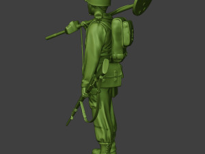 american engineer soldier ww2 stand2 a9 Modèles 3D en vedette