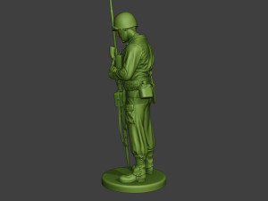 american engineer soldier ww2 talkradio a9 3D-Druckmodell