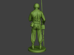 american engineer soldier ww2 talkradio a9 3D-Druckmodell