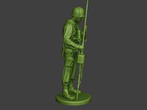 american engineer soldier ww2 talkradio a9 3D-Druckmodell