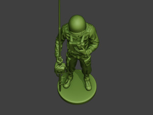 american engineer soldier ww2 talkradio a9 3D-Druckmodell
