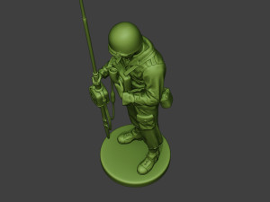 american engineer soldier ww2 talkradio a9 3D-Druckmodell