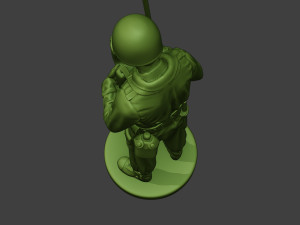 american engineer soldier ww2 talkradio a9 3D-Druckmodell