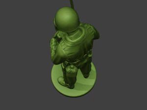 american engineer soldier ww2 talkradio a9 3D Print Model