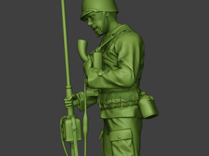 american engineer soldier ww2 talkradio a9 3D-Druckmodell