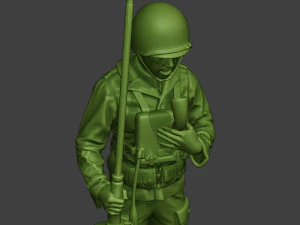american engineer soldier ww2 talkradio a9 3D Print Model