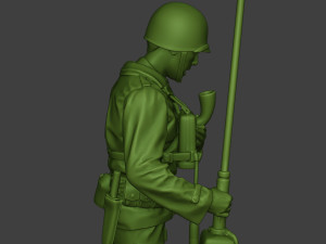 american engineer soldier ww2 talkradio a9 3D-Druckmodell