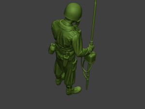 american engineer soldier ww2 talkradio a9 3D-Druckmodell