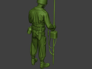 american engineer soldier ww2 talkradio a9 3D-Druckmodell