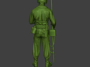 american engineer soldier ww2 talkradio a9 3D Print Model