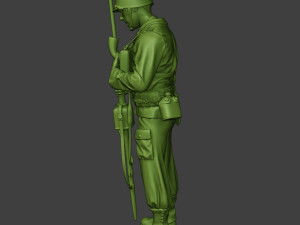 american engineer soldier ww2 talkradio a9 3D-Druckmodell