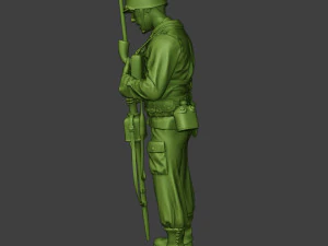 american engineer soldier ww2 talkradio a9 3D Print Model