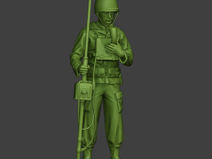 american engineer soldier ww2 talkradio a9 3D-Druckmodell