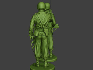 american engineer soldiers ww2 scr-300 a9 3D Print Model