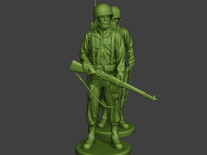 american engineer soldiers ww2 scr-300 a9 3D Print Model