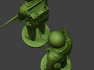 american engineer soldiers ww2 scr-300 a9 3D Print Model