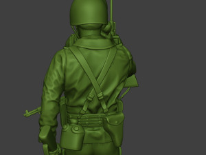 american engineer soldiers ww2 scr-300 a9 3D Print Model