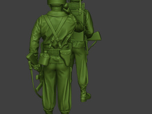 american engineer soldiers ww2 scr-300 a9 3D Print Model