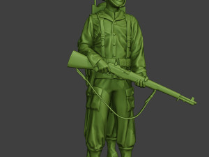 american engineer soldiers ww2 scr-300 a9 3D Print Model