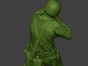 american soldier ww2 m7 grenade a10 3D Принт Модель