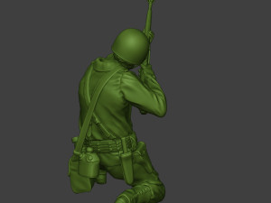 american soldier ww2 m7 grenade a10 3D Принт Модель