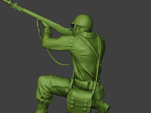 american soldier ww2 m7 grenade a10 3D Принт Модель