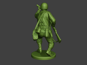 american soldier ww2 m7 grenade2 a10 3D Print Model