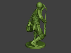 american soldier ww2 m7 grenade2 a10 3D Print Model