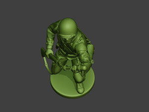 american soldier ww2 m7 grenade2 a10 3D Print Model
