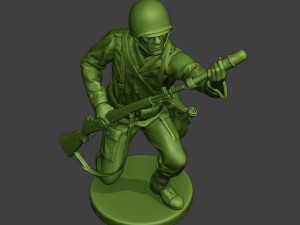 american soldier ww2 m7 grenade2 a10 3D Print Model