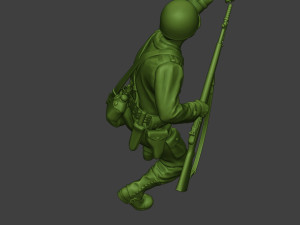 american soldier ww2 m7 grenade2 a10 3D Print Model