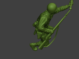 american soldier ww2 m7 grenade2 a10 3D Print Model