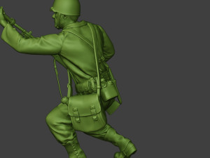 american soldier ww2 m7 grenade2 a10 3D Print Model